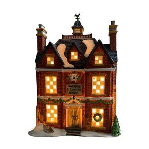 Dept 56 Dickens Village Boarding & Lodging School NEW IN BOX Retired
